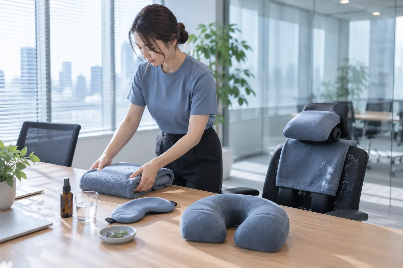 設営するキャスト